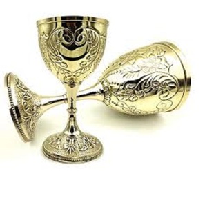 Traditional Brass <b>Wine</b> <b>Goblet</b> Handmade Engraved Sustainable Classic Style Customizable Colors Logo Drinking Glass Barware - Product Image 1