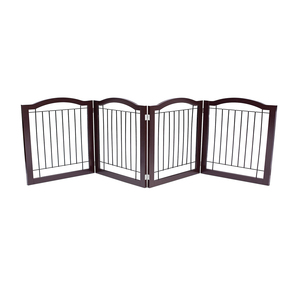 3แผงมะม่วงไม้สัตว์เลี้ยงประตูความปลอดภัยสำหรับลูกสุนัขและสัตว์เลี้ยงในไม้มะม่วงที่กำหนดเองสำหรับขาย - Product Image 2