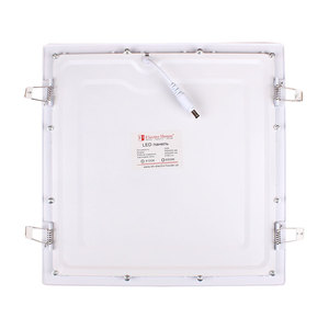 แผงไฟ LED 24W แบบทันสมัยแผงไฟ LED กลมสี่เหลี่ยมฝังฝ้าเพดานอลูมิเนียมออกแบบให้บางสำหรับบ้านสำนักงานในร่ม - Product Image 3