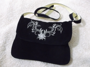 Traditional Ladies Bavarian Trachten Dirndl with New Traditional Lederhosen Octoberfest Trendy <b>Dress</b> and TT-1916 <b>Bag</b> - Product Image 2