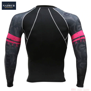 Quick Dry Four-Way Stretch Breathable Eco-Friendly Athletic Compression Tight <b>Base</b> <b>Layer</b> Long Sleeve Shirts Tight Trouser Gym - Product Image 2