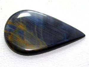 Pietersite Piedra natural Piedra preciosa suelta Cabujón liso de alta calidad Pera y forma ovalada para la fabricación de joyas - Product Image 3