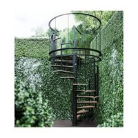 Housse d'escaliers en spirale béton, antidérapante, intérieur et extérieur, carrosserie de luxe préplumée, bâche en spirale