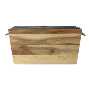 Seau à vin et à bière en bois en gros quantité en vrac de haute qualité fabriquée en Inde pour une utilisation intérieure et extérieure Accueil Hôtel Restaurant - Product Image 3