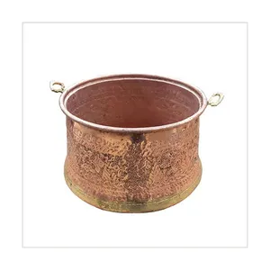 畅销土耳其手工图案铜泡沫桶以最优惠的价格购买
