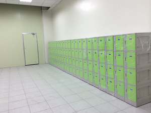 Medium Japanese Korean Door Design ABS Plastic Locker - Product Image 3