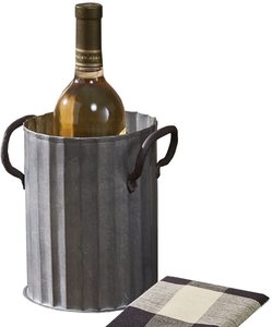 Bañera de bebidas de acero inoxidable con acabado martillado de cobre para botella de vino y cerveza, bañera de almacenamiento, Bar, uso en Hotel - Product Image 5