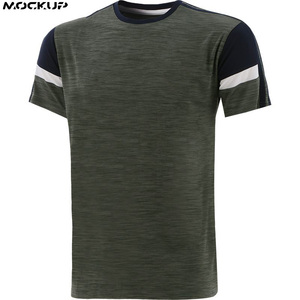 2025 último diseño GAA Camiseta de manga corta para hombre tejido poliéster/algodón ecológico personalizable Color y Logo Camiseta deportiva - Product Image 2