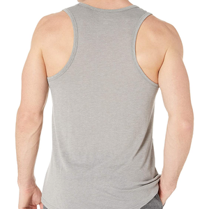 Custom Whole Sale <b>Men</b> Casual Wear Sports Wear Simple Fashionable Tanktops / Vests / <b>Singlets</b> by Inspire Apparel - Product Image 2