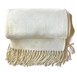 Manta de Alpaca de Lujo Hecha a Mano de Alta Calidad - Product Image 1