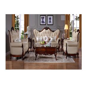 Conjunto de sofás de salón de diseño barroco, muebles de salón de estilo antiguo, diseño tradicional - Product Image 1