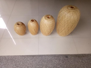 Écologique Abat-Jour En Bambou Artisanat Produits - Product Image 2