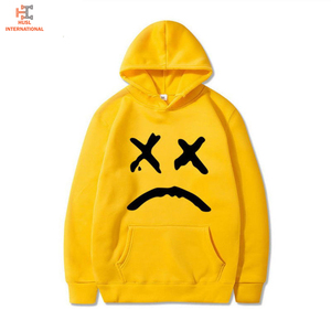 Sweat à capuche pour homme en molleton 100% coton, imprimé sur mesure, épais, pour l'hiver - Product Image 4