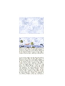 กระเบื้องผนังห้องน้ำสำหรับตกแต่งดีไซน์ปลาโลมา300x450mm - Product Image 6