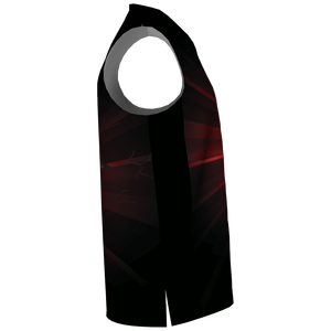 เสื้อบาสเก็ตบอลสำหรับผู้ชายไซส์พิเศษเครื่องแบบระบายอากาศพิมพ์ลาย3D ระเหิดตามสั่ง - Product Image 3