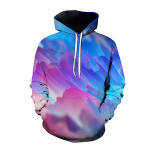 2022 Custom Logo Unisex High Quality Pullover Solid Winter Regular Fit Digital Printed Spandex/Cotton <b>Hoodie</b> for Men - Product Image 1