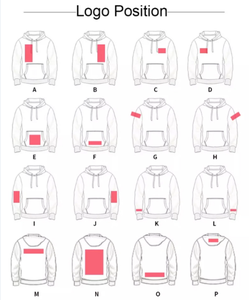 Sudadera con forro polar ligero de gran tamaño Unisex Sudadera con capucha de ropa de calle personalizable para adultos - Product Image 5