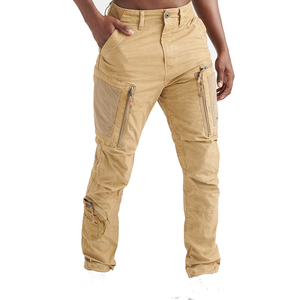 Pantalon Cargo de meilleure qualité 100% coton pour hommes, tenue décontracté, motif solide, grande taille, imperméable, fabriqué au Pakistan, à vendre - Product Image 6