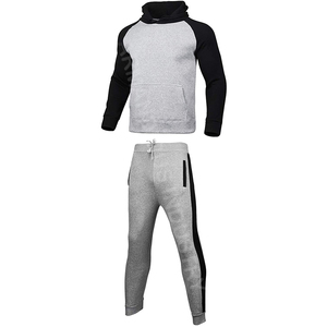Custom Fitted XL Cotton Polyester Pullover Hooded Tracksuit for Men Logo Contrast Color <b>Tie</b> <b>Dye</b> Technique Jogging Bottoms - Product Image 3