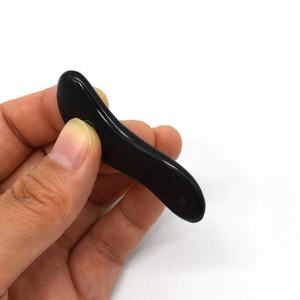 Outil de massage des doigts Mini <span class=keywords><strong>pierre</strong></span> Bian Gua Sha pour le soulagement du stress Petite planche Guasha pour la thérapie des mains et l'acupression - Product Image 3