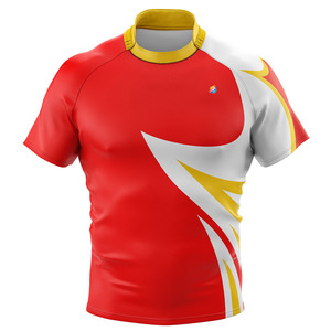 Vente en ligne - Maillot de rugby personnalisé pour homme, sans manches, respirant, à séchage rapide, en polyester - Product Image 5