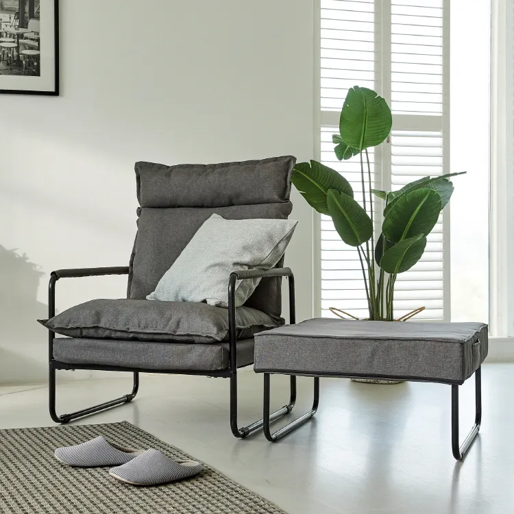 Woonkamer Sofa Modulaire Stof Sofa Eenzitje Met Ottomaanse Groothandel Meubels Houten Sofa Set Meubels Woonkamer