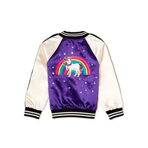 Puffy Baby Denim Winter Bomber Coats Bubble Boys Girls Hood Candy Color Puffy <b>Children</b> Kids Boy's Girls' Jackets Virsty Jacket - Product Image 3