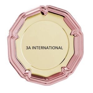 Assiettes de chargeur de service de restauration rapide équipement de cuisine pour la restauration d'hôtel couleur émail plateau serveur vaisselle pour servir rapidement - Product Image 1