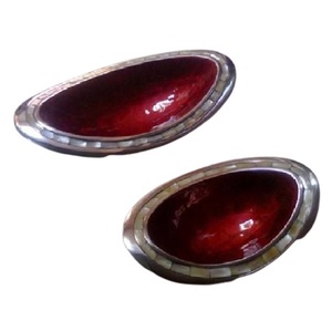 ถาดใส่ผลไม้ทำจากอะลูมิเนียมมีผิวสีดูมีราคาแพงถาดใส่ผลไม้แห้งทำจากโลหะเป็นของขวัญของตกแต่งบ้าน - Product Image 6