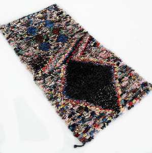 Handmade <b>Essentials</b> Boucherouite Rug - Product Image 1