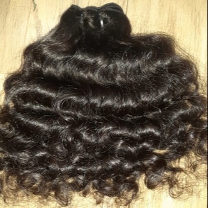 100% naturel vierge Remy Extensions de cheveux brésilien lâche profonde Curl Afro HD dentelle 10A qualité matière première pas cher indien vague formes - Product Image 1