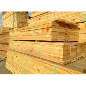 Construction Structural Larch Pine Wood Square Lumber Radiata Pine Wood