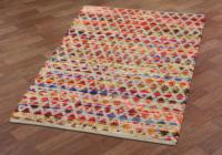 Kunden spezifische Baumwolllappen-Teppich durries