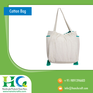 High Quality Cotton Calico Tote Bag | Silk Screen Printed Custom Logo Bag | Eco-Friendly Reusable Shopping Bag, Durable Cotton - Product Image 4