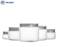 Série DG – Pots en plastique PETG de 30 ml à 150 ml pour crème et lotion, avec bouchon en aluminium et pompe airless, emballage hermétique pour cosmétiques écologiques (soins visage et yeux)