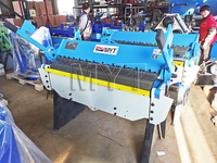 Machine de pliage manuelle de tôle Pan Box Making pour plaque d'épaisseur 2.5mm 3050MM
