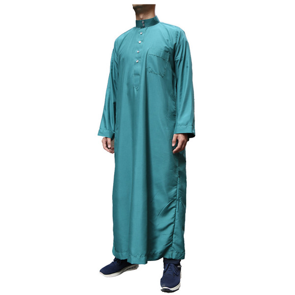 Мужской 2026 Jubbah Thobe, изготовленный на заказ, стиль мусульманского стиля Tobe Men Jilbab Designers Factory