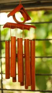 Carillón de viento de madera ecológico, campana 99GD - Product Image 5