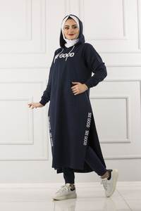 Nouvelle saison, femmes, nouveau modèle d'été, ensemble 2 pièces, vêtements islamiques, abaya, kaftan, Dubaï, arabe, musulman, mode islamique, qualité turque - Product Image 4