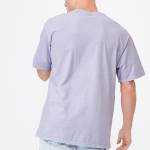 เสื้อยืดคอกลมสีขาวสำหรับผู้ชาย OEM 2021 รุ่นใหม่ทันสมัย สไตล์กระเป๋าเสื้อ ผลิตตามสั่ง ผ้าฝ้าย 100% เสื้อยืดเรียบง่ายสำหรับผู้ชาย - Product Image 2