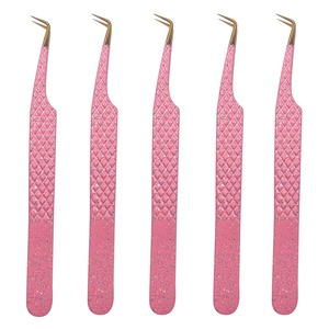 Pinzas de colores personalizadas, nuevo modelo, para extensiones de pestañas, volumen - Product Image 6