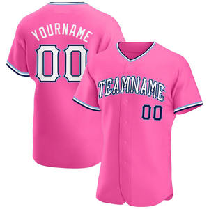 Camiseta de béisbol y sóftbol Unisex personalizada 2024, ropa deportiva transpirable con nueva tela uniforme, característica de talla grande para equipos - Product Image 6