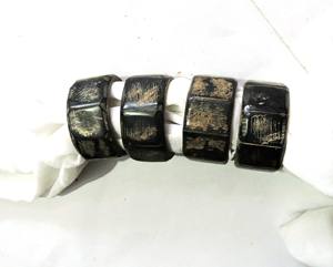 Restaurants d'hôtel de luxe pour tenir des ronds de serviette en tissu en bois rond de serviette en bois maison et cuisine - Product Image 5