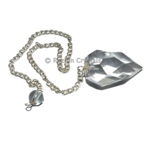 Tasse à bascule en cristal, forme goutte de Quartz - Product Image 1