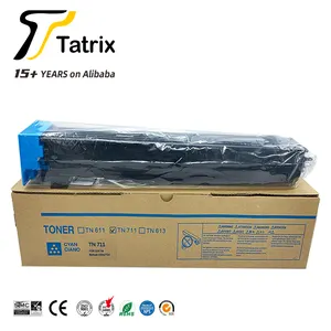 Tatrix互換tn711 tn-711コニカミノルタBizhub C654C754プリンター用コピー機トナーカートリッジTN711