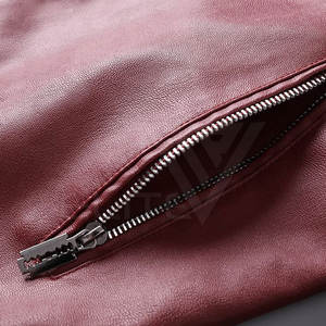 Wholesale Custom Design Biker <b>Jacket</b> Men's Fashion Casual Wear Sheep Skin Biker Riding Genuine <b>Real</b> <b>Leather</b> <b>Jackets</b> - Product Image 6