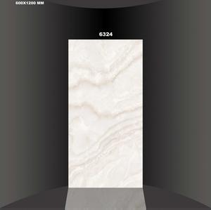 กระเบื้องปูพื้นเซรามิกพอร์ซเลนสีเบจเงา ขนาด 60x120 ซม. - Product Image 4