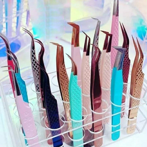 Vetus — pinces à épiler en acier inoxydable, pincettes pour Extension de cils, Volume individuel, vente en gros, nouveauté 2022 - Product Image 4