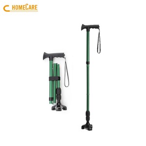 Bastón de Senderismo Retráctil de Aleación de Aluminio, Ultraligero, con Mango en T, Capacidad de 250 Libras, Rotación de 360 Grados, para Personas Mayores - Product Image 5