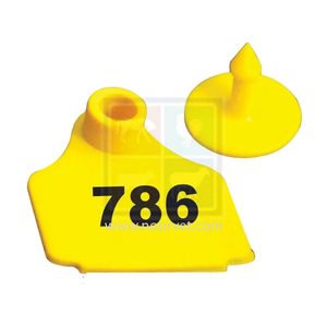 ป้ายหูขนาดกลางสำหรับ applicator สะดวกหมายเลข001ถึง500ด้านหนึ่ง - Product Image 1